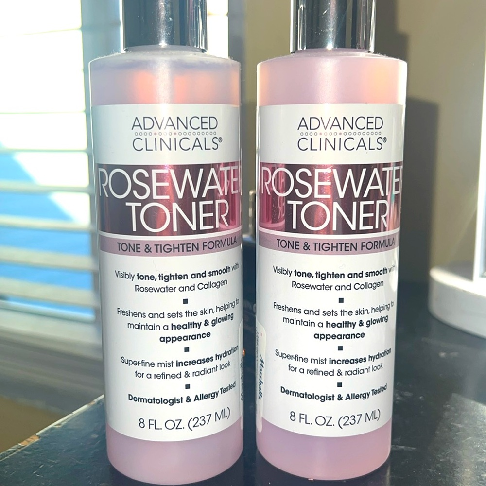 Advanced clinicals rose water toner